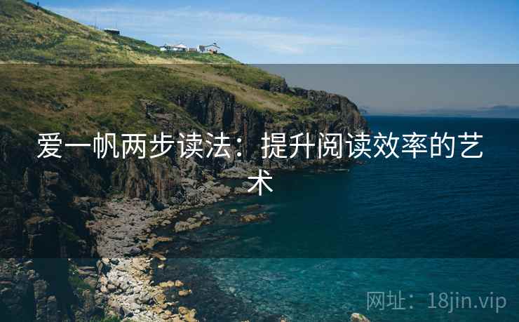 爱一帆两步读法：提升阅读效率的艺术